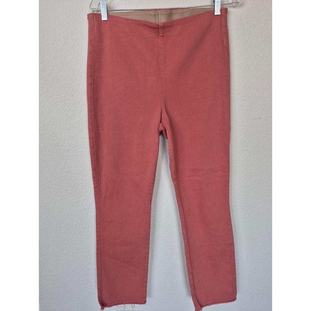 Frank & Eileen Derry Illusion Pull On Pants Raw Hem Size 31 - Picture 2 of 9